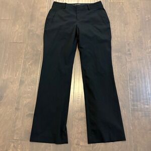 Banana‎ Republic Jackson Fit Black Dress Pants Women's Size 6 Regular Lined